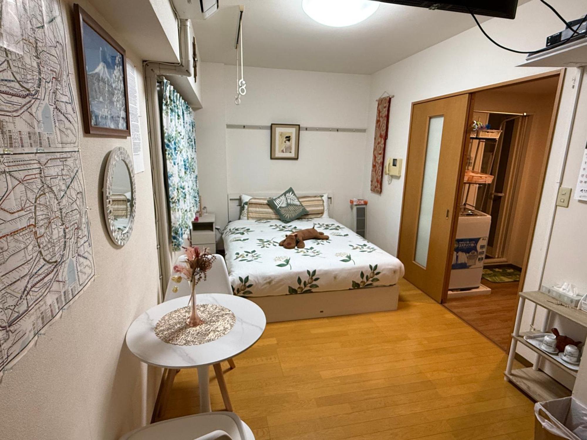 都心の家30 Square Meter King Size Bed With Stepping Rice Tóquio Exterior foto